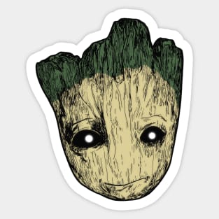 Baby Groot Guardians of the Galaxy Movie Sticker